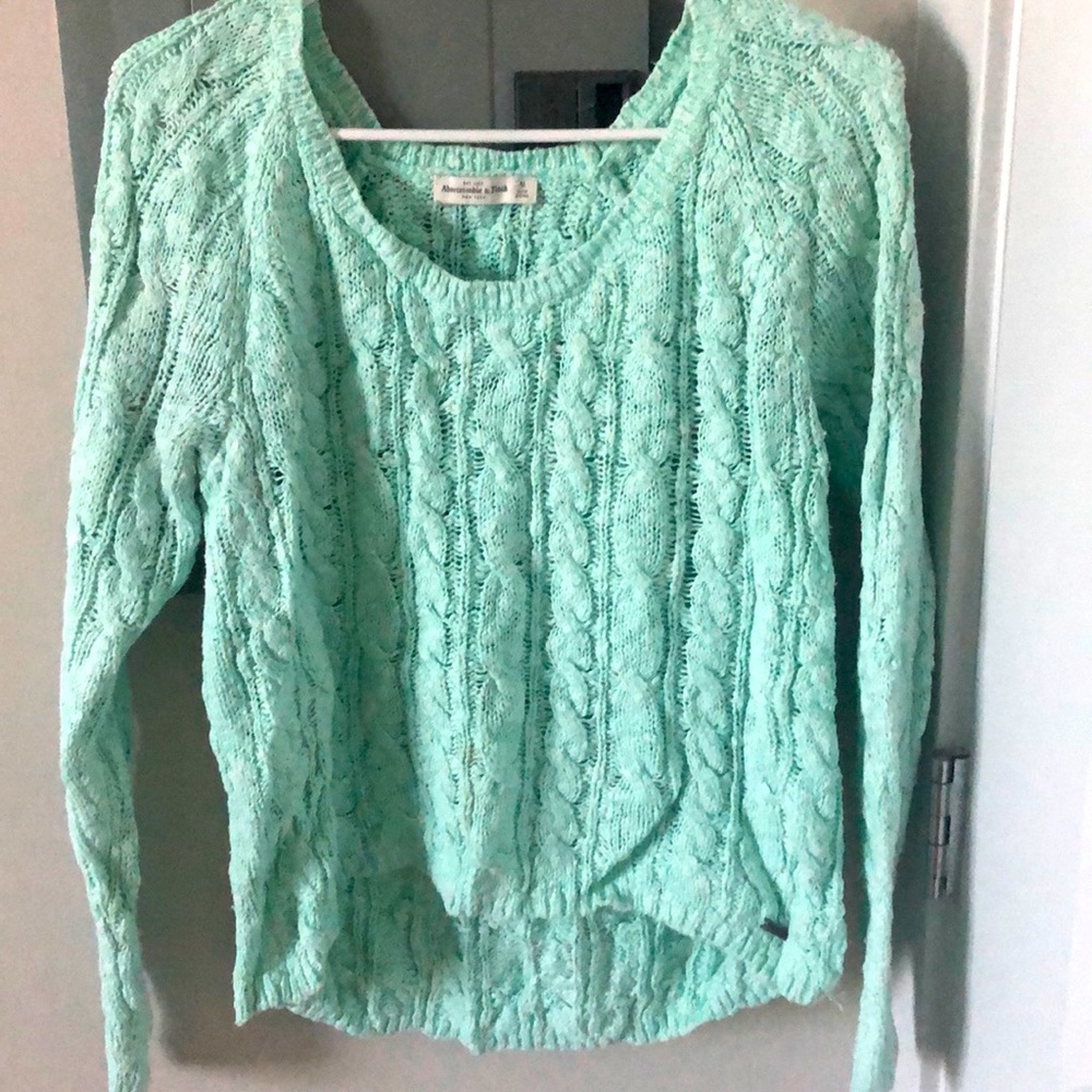 Mint green sweater